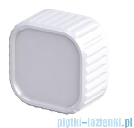 Oristo Louis szafka boczna wysoka 47x170x32cm biały połysk OR50-SB2D-47-1