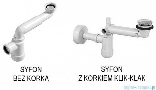 Oristo Opal szafka z umywalką prawa 90x50x44cm biały połysk OR30-SD4S-90-1-P/UME-OP-90-92-P