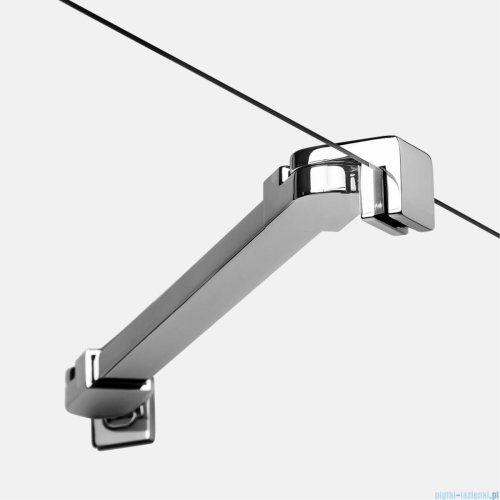 New Trendy New Soleo 150x195 cm drzwi wnękowe wahadłowe podwójne szkło przejrzyste D-0266A