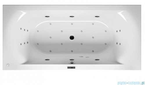 Riho Lima wanna prostokątna 200x90cm z hydromasażem Bliss lewa B054005005