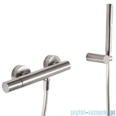 Tres Study Exclusive bateria prysznicowa 2-otworowa stal 26116701AC