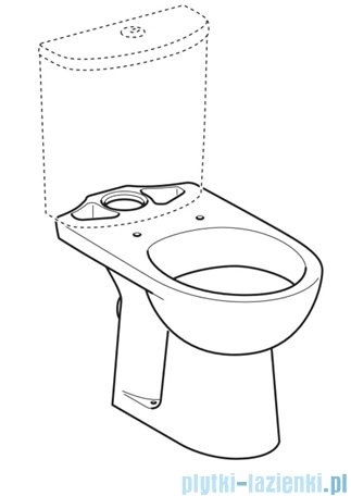 Geberit Selnova Comfort Miska stojąca lejowa 500284015