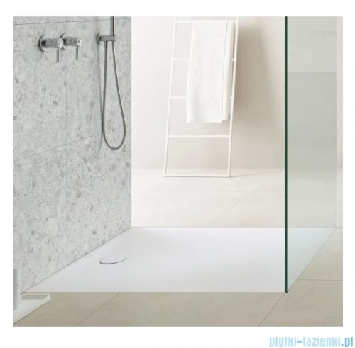 Geberit brodzik Olona 80x80cm z włókniną uszczelniającą biały 550.900.00.1