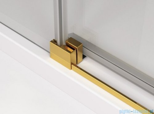 SanSwiss Cadura Gold Line drzwi przesuwne 70cm jednoskrzydłowe prawe z polem stałym CAE2D0701207