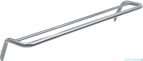 Deante SILIA Wieszak na ręcznik podwójny ścienny chrom ADI_0631