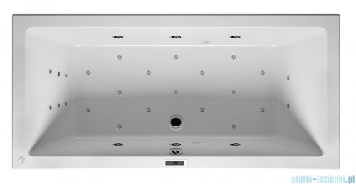 Riho Lusso wanna prostokąta 170x75cm z hydromasażem BLISS prawa B007007005