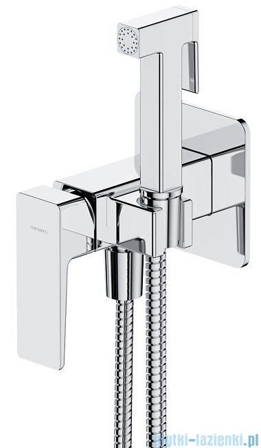 Omnires Parma system bidetowy podtynkowy chrom SYSPMBI2CR