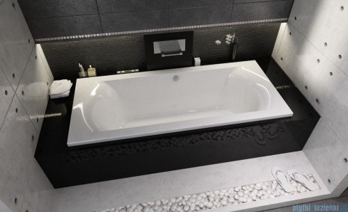 Riho Lima wanna prostokątna 200x90cm z hydromasażem Flow prawa B054006005