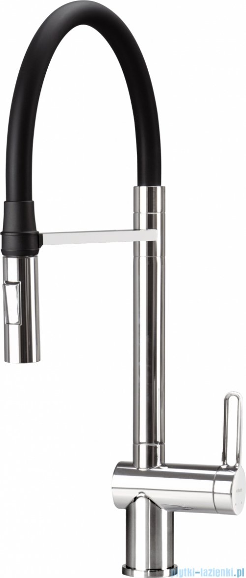 Deante MAGNETIC Bateria kuchenna z elastyczną wylewką 2 rodzaje strumienia chrom BRM_072M