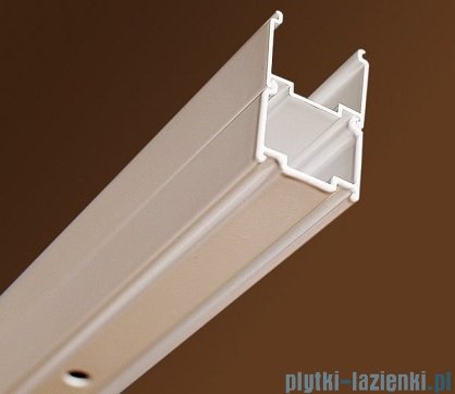 Ravak Blix BLDP2 drzwi prysznicowe 120cm aluminium transparent Anticalc 0PVG0C00Z1