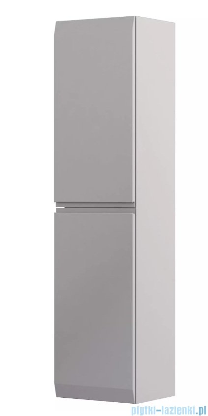 Oristo Brylant szafka boczna wysoka 35x160x32cm piaskowy mat OR36-SB2D-35-10-V3