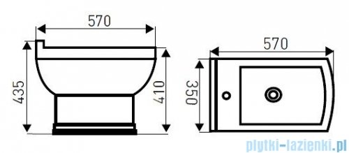 Novoterm Kerra Bidet Kleopatra 12