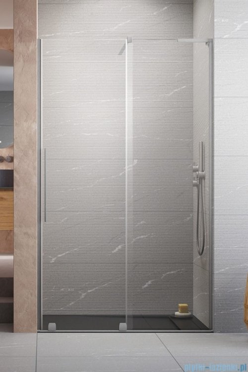 Radaway Furo SL Brushed Nickel DWJ drzwi prysznicowe 100cm prawe szczotkowany nikiel 10307522-91-01R/10110480-01-01