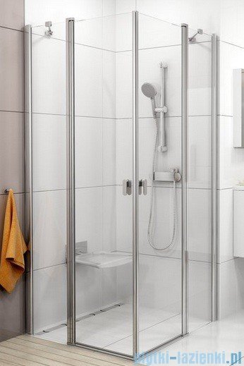 Ravak Chrome Kabina prysznicowa narożna, jedna połowa CRV2-120 polerowane aluminium+transparent 1QVG0C00Z1