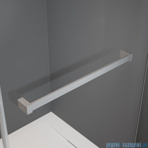 Radaway Essenza Kdj Brushed Nickel kabina 110x120cm lewa szczotkowany nikiel 1385041-91-01L/1384054-01-01
