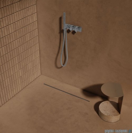 Schedpol Schedline Thin Flow Black odpływ liniowy bez maskownicy 90x1,2cm SOLBV1-90012C