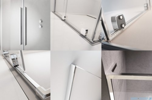 Radaway Furo SL KDD kabina 110x110cm chrom połysk/szkło przejrzyste 10305110-01-01L/10305110-01-01R