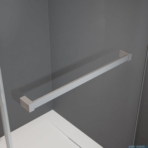 Radaway Furo Kdj Brushed Nickel kabina 110x70cm prawa szczotkowany nikiel 10104572-91-01R/10110530-01-01/10113070-01-01