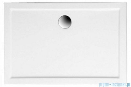 Polimat Goliat brodzik prostokątny 120x80x14 biały 00182