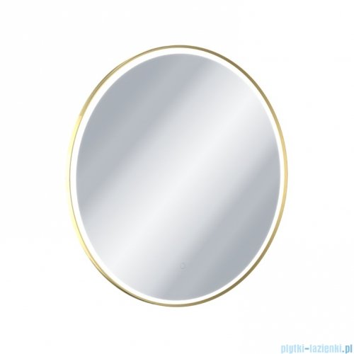 Excellent Corido lustro wiszące LED okrągłe Ø100 cm mata grzewcza złoty połysk DOEX.CO100.GL