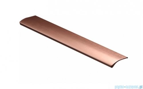 Oristo Etna szafka boczna wysoka Ryflowana 40x160x17cm Mokka Mat OR52-SB1D-40-21R