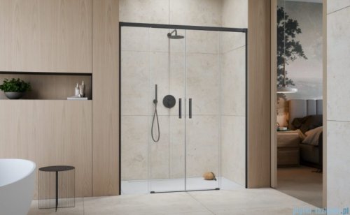 Radaway Idea 6 DWD Brushed GunMetal drzwi wnękowe 170cm szczotkowany grafit 387127-92-01