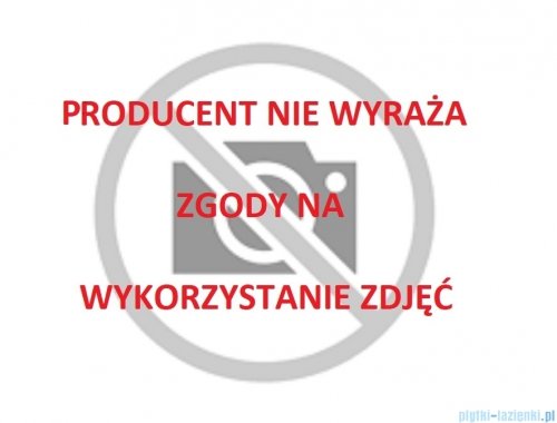 Cersanit Accento Circle przycisk spłukujący pneumatyczny 2-funkcyjny szkło białe S97-055