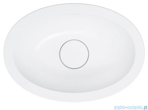 Omnires Shell M+ umywalka podblatowa 38x25 cm biały mat SHELL380UPBM