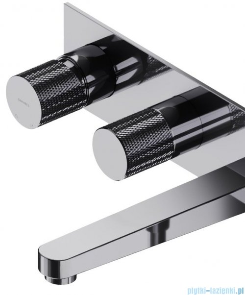 Omnires Contour bateria wannowa 5-otworowa podtynkowa chrom CT8037/1CR