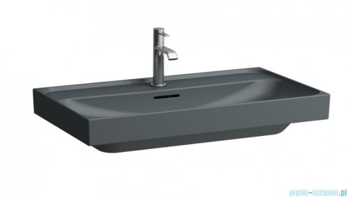 Laufen Meda umywalka ścienna 80x46cm grafitowy mat H8101177581041