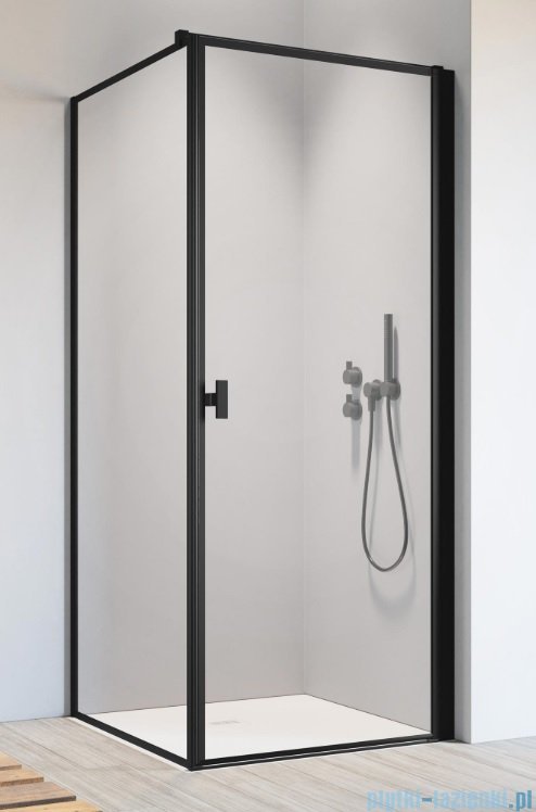 Radaway Nes Black Kdj I Frame kabina 90x75cm prawa, industrialny, loft