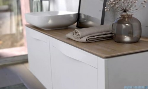 Oristo Skagen szafka z umywalką wisząca 59x50x45 piaskowy mat OR49-SD1S-60-10