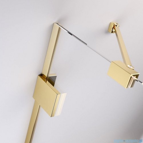 Radaway Essenza Pro Gold Dwj drzwi wnękowe 100cm prawe złoty połysk/szkło przejrzyste 10099100-09-01R