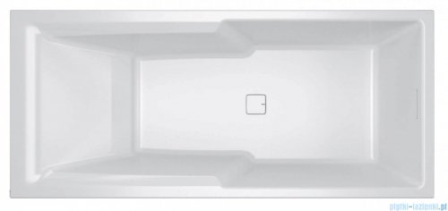 Riho Still Shower LED wanna prostokątna z oświetleniem 180x80cm + syfon B103003005