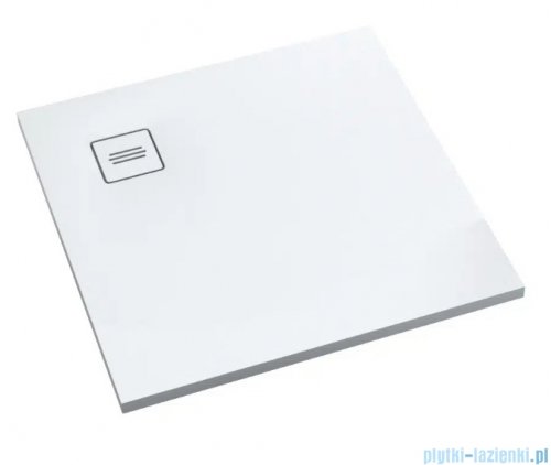 Schedpol Schedline Protos Smooth White  brodzik kwadratowy 90x90x3,5cm 3SP.P1K-9090-M1