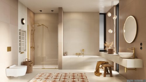 Excellent Conti 89x50 grzejnik łazienkowy biały mat GREX.CO89.WH