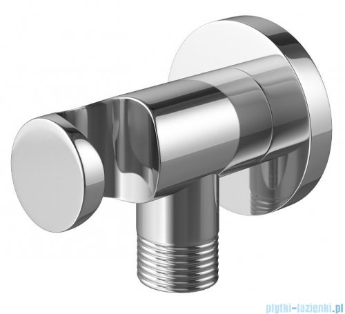 Kohlman Foxal zestaw prysznicowy z baterią termostatyczną oraz deszczownicą 20 cm chrom QW432FR20