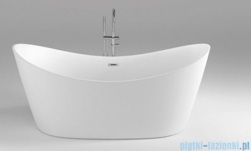 Bravat wanna wolnostojąca 180x80 biała BT101-18