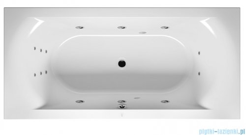Riho Lima wanna prostokątna 200x90cm z hydromasażem Flow prawa B054006005