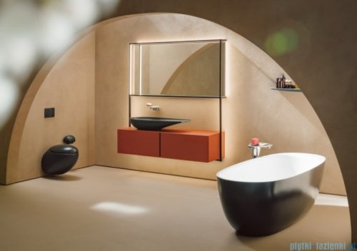 Laufen ILBAGNOALESSI szafka pod umywalkę 160x50 cm biały mat H4313300972601