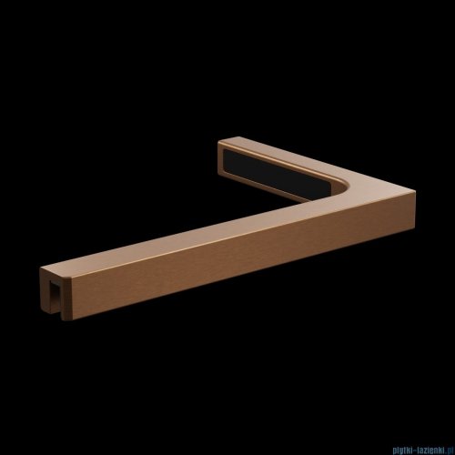 Radaway Furo SL Brushed Copper kabina Walk-in 90x200cm lewa szczotkowana miedź 10306488-93-01L/10110444-01-01
