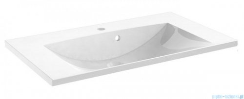 Oristo Brylant szafka z umywalką wisząca 79x50x45 biały połysk OR36-SD2S-80-1-V3/UME-AM-80-92