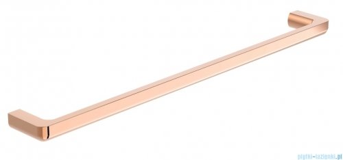 Roca Tempo wieszak ręcznikowy jednoramienny ścienny 60 cm z odporną powłoką Everlux Rose Gold A817030RG0