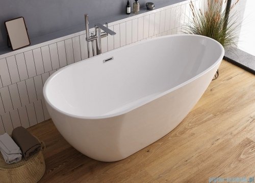 The North Bath Loki wanna wolnostojąca 170x80cm + Syfon Klik-klak 6402-1701