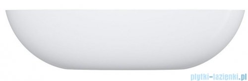 Omnires Shell M+ umywalka nablatowa 60x35 cm biały połysk SHELLUNBP