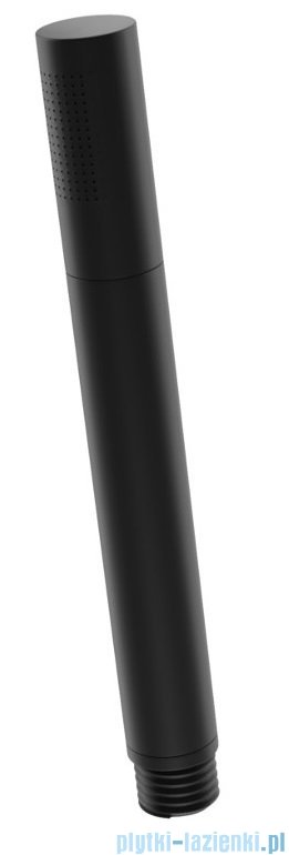 Kohlman Axel Black zestaw prysznicowy z deszczownicą 30 cm czarny mat QW210ABR30