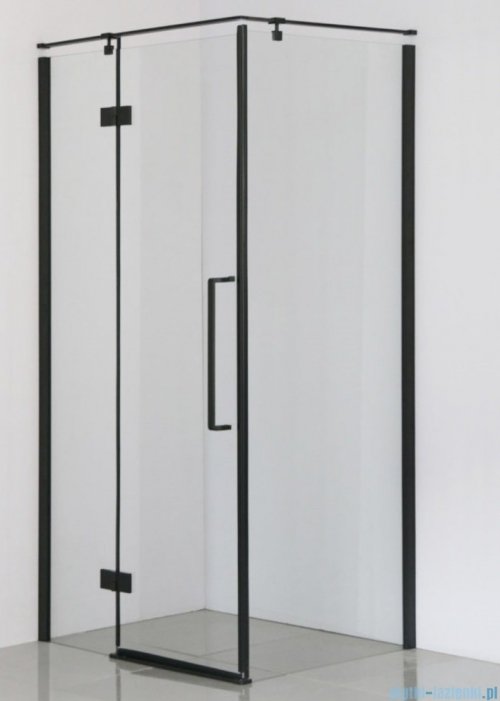 Sea Horse Fresh Line Black kabina prostokątna 120x80 cm lewa przejrzyste BK248T08/12KL