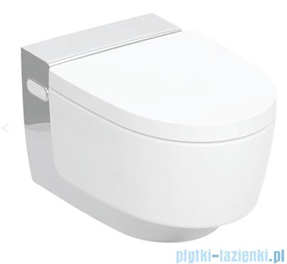 Geberit urządzenie WC z funkcją higieny intymnej AquaClean Mera Classic, wisząca miska WC biała/chrom 146202211