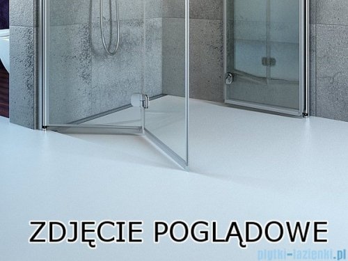 Radaway Idea Kdj Brushed Gold kabina 120x100cm prawa szczotkowane złoto 387042-99-01R/387052-99-01L