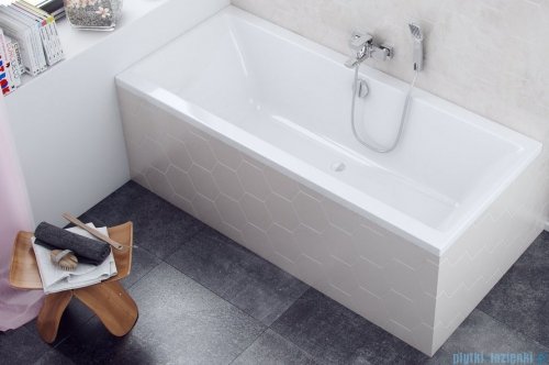Wanna Excellent Pryzmat 200x90 Biała WAEX.PRY20WH